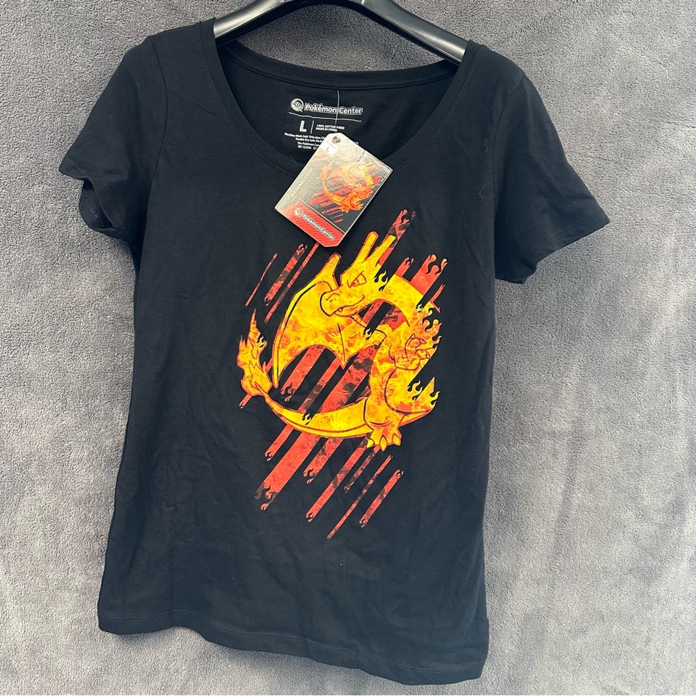 Pokemon Black Women’s Fitted Tee